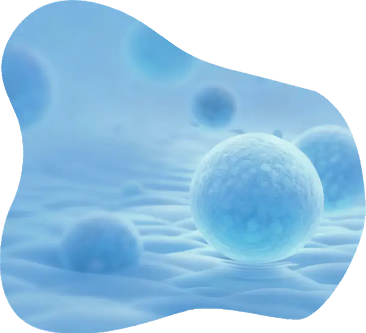 3D illustration of bioactive exosomes for next-gen molecular and cellular studies.
