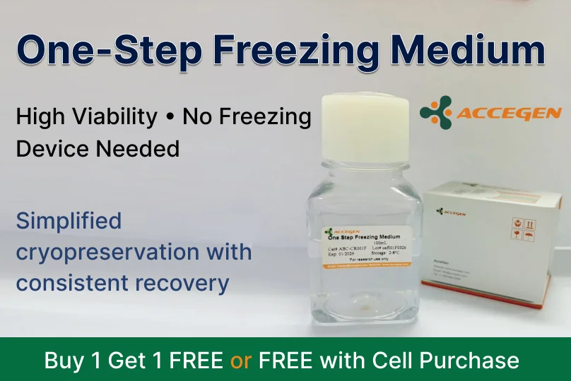 One Step Freezing Medium Promotion